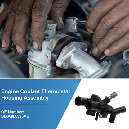 Engine Coolant Thermostat Housing Assembly No.BB3Q8A586AB for Ford Transit (2014–2023)