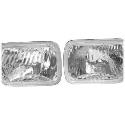 Set of 2 Universal Headlights for Toyota Townace/Liteace/Celica (1983–1996)
