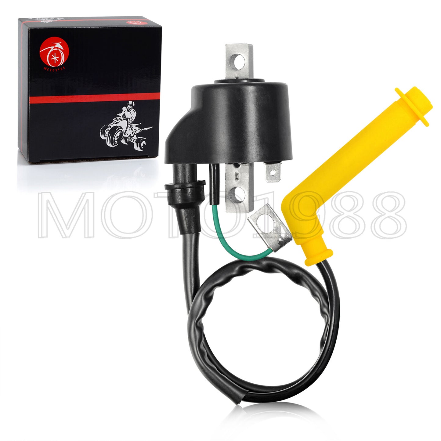 Ignition Coil and Spark Plug Cap for Honda Rincon 650 (2003–2005)
