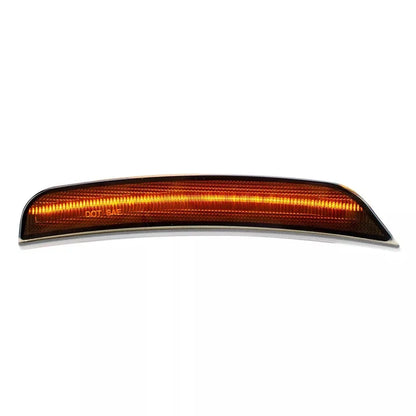 2x Smoke Amber Front Bumper Side Marker Lights Lamps for Dodge Durango (2021–2025)