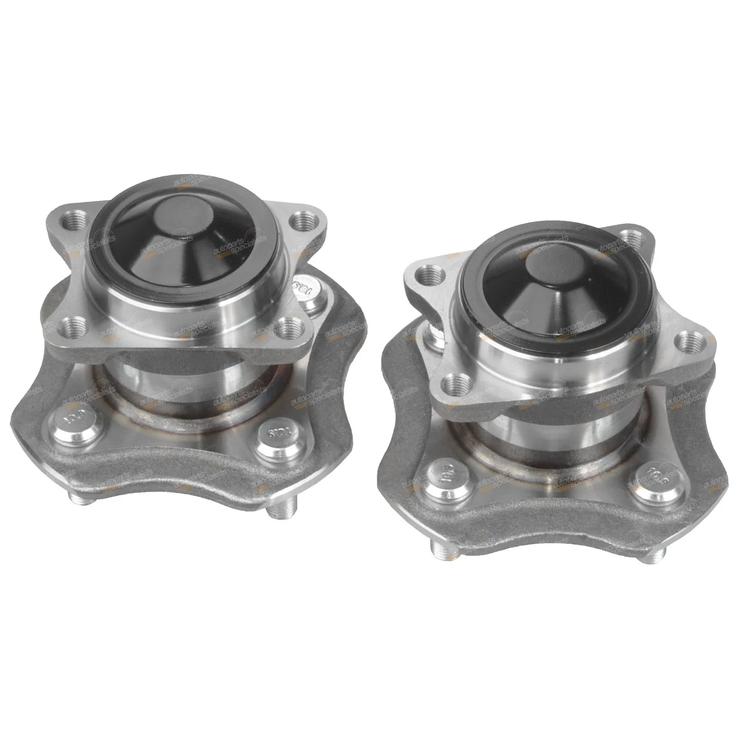 Pair Rear Wheel Bearing Hub Assemblies for Toyota Echo (1999–2005)