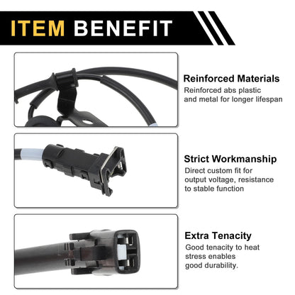 ABS Wheel Speed Sensor No. 919204V300 for Kia K3 (2013–2018) Rear Left