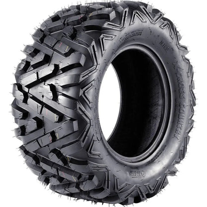 12" 25x10-12 Rear ATV UTV Tire 6-Ply Tubeless for Quad Buggy Go Kart