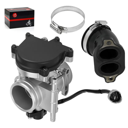 Throttle Body & Adapter Boot for Polaris Ranger 700 6x6 Crew XP (2009–2014)