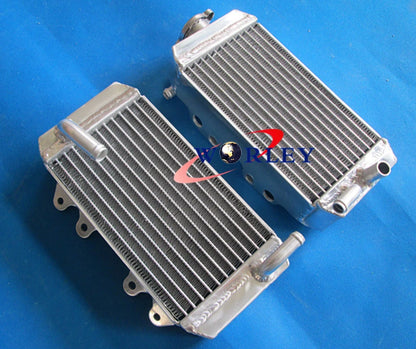 Aluminum Radiator + Black Silicone Hoses for Honda CRF150 CRF150R (2007–2024)