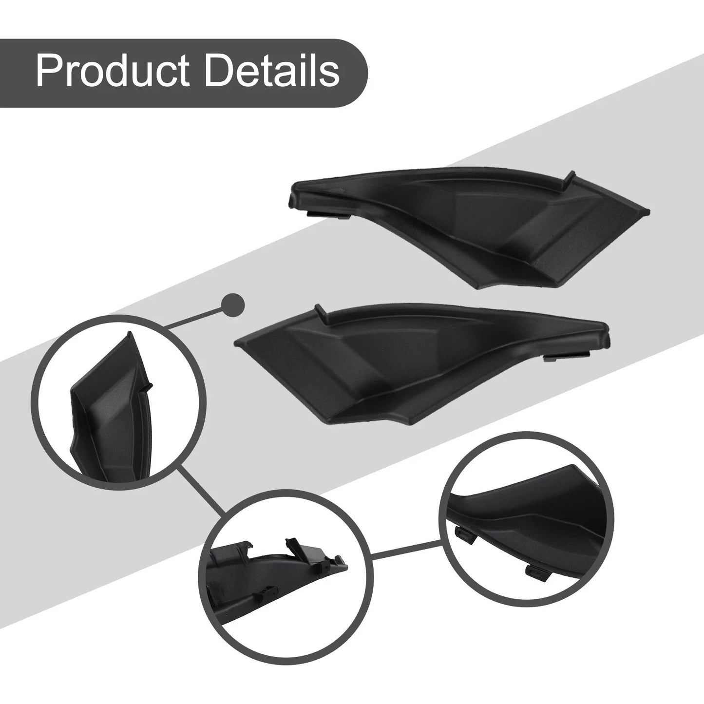 Front Windshield Corner Trim Cover