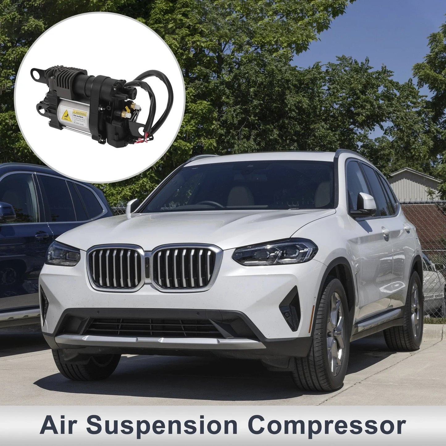 Air Suspension Compressor for Porsche Macan (2015-2018) 1 x Unit