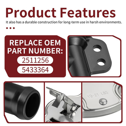 Coolant Filler Neck with Cap for Polaris Snowmobile (440–700)