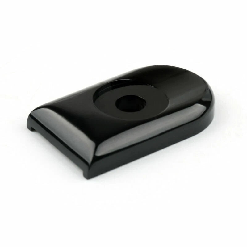 Seat Bolt Tab Cover for Harley FXD FLH FLS XL Dyna Softail (Black)