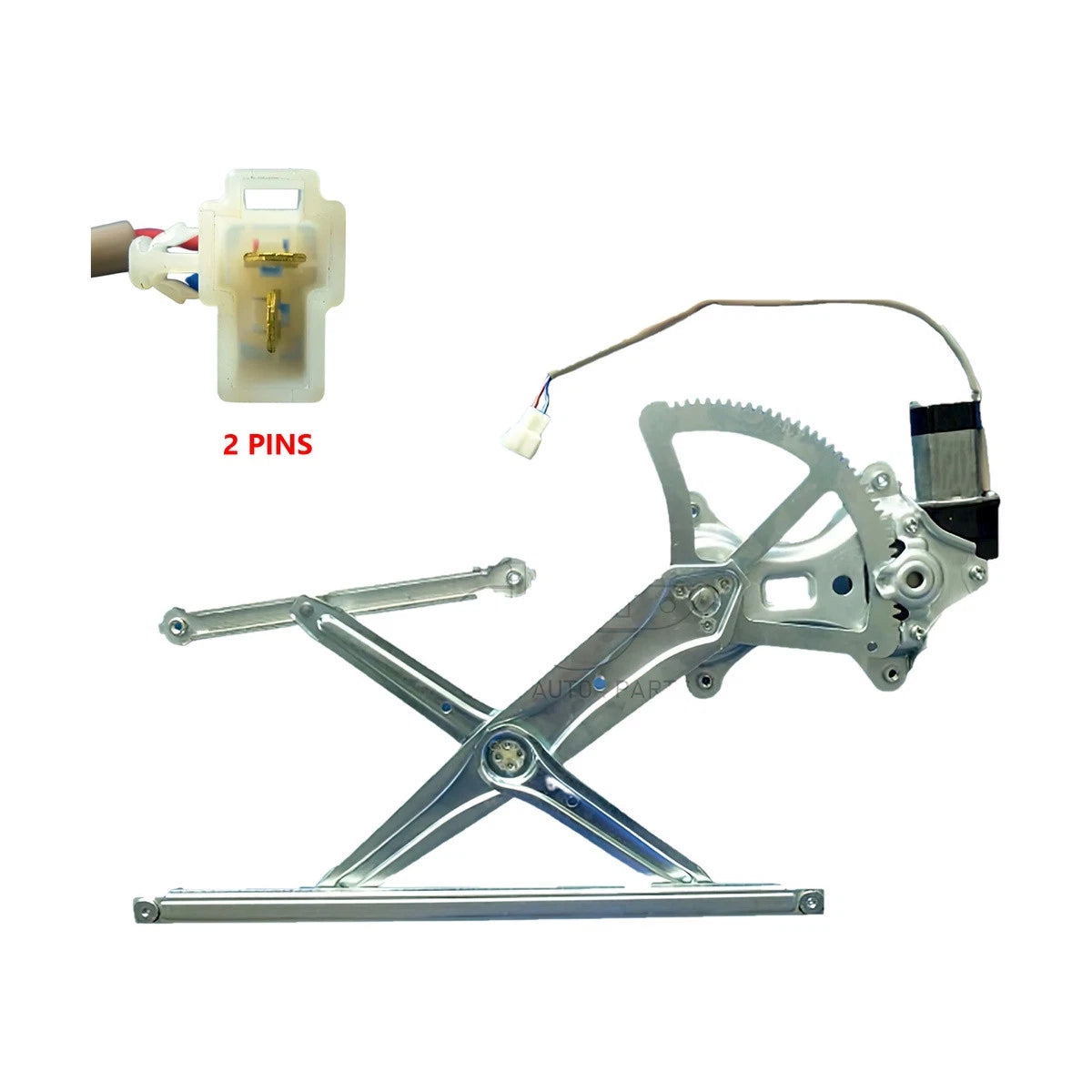 Front Right Window Regulator with Motor for Toyota Hilux SR (2005–2015)