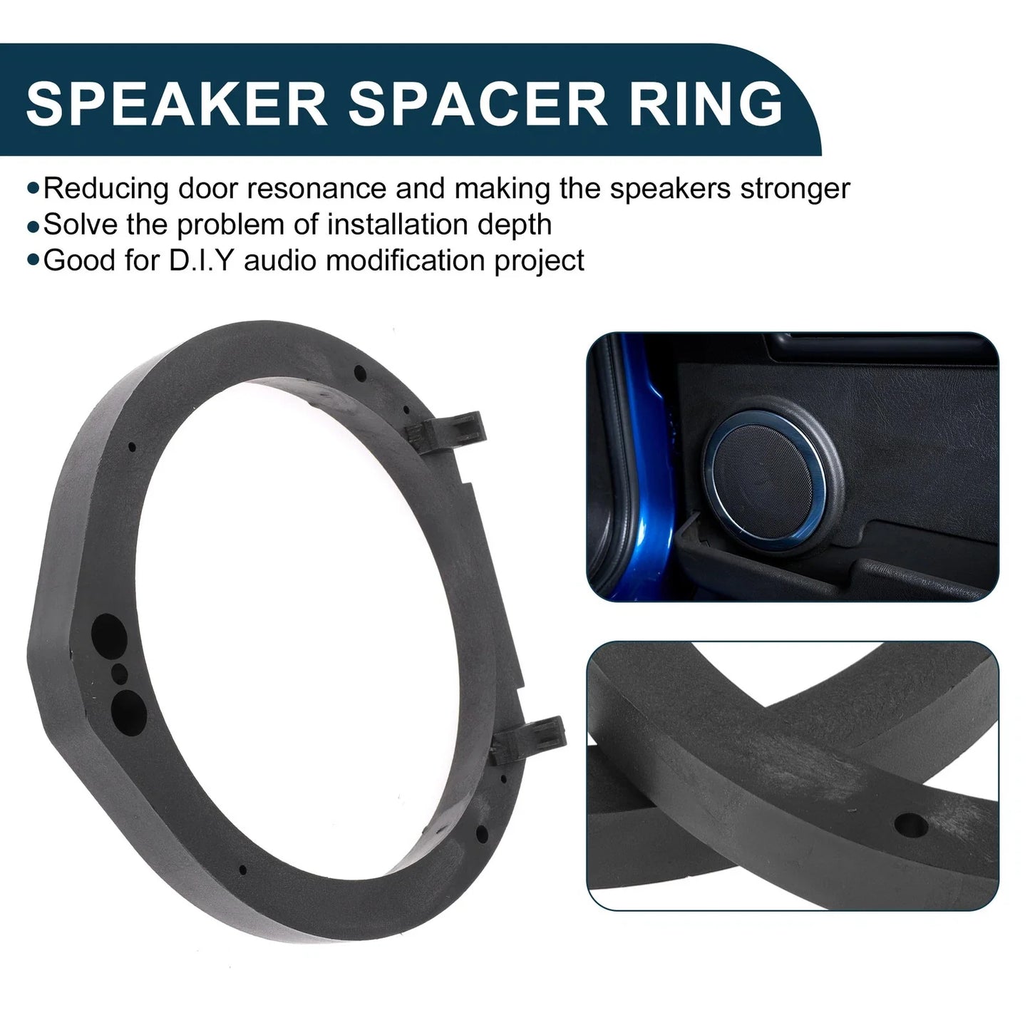 Speaker Spacer Ring Adapter for Honda Civic 2006-2011 (2 x Set)