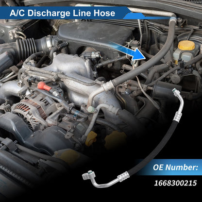 A/C Refrigerant Liquid Hose for Mercedes-Benz GL-350 (2013–2015) No.1668300215