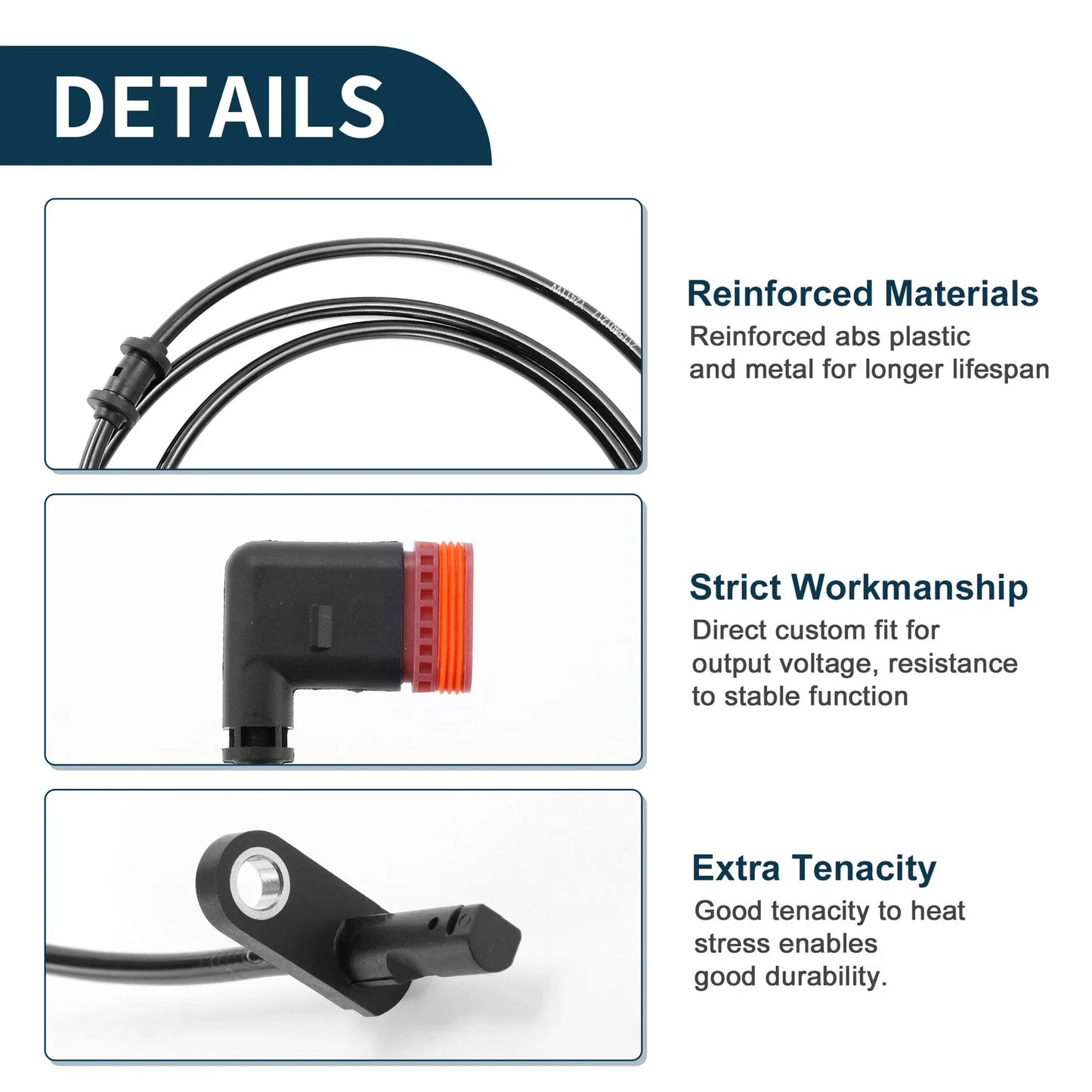 ABS Wheel Speed Sensor for Mercedes-Benz E-Class W211 (2003-2009)