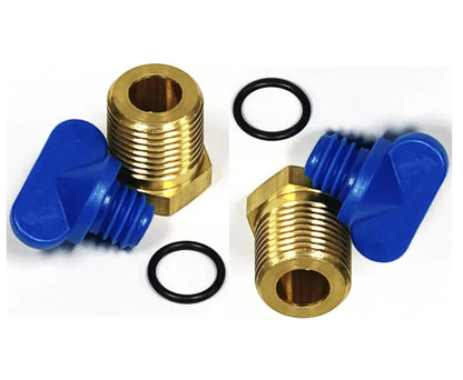 Manifold Drain Plug Kit for GM Volvo Penta (4.3–8.2) 2Pcs