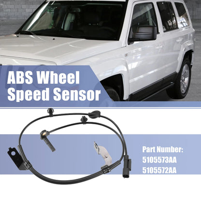 Set of 2 ABS Sensors for Jeep Compass (2007–2017) 5105573AA 5105572AA