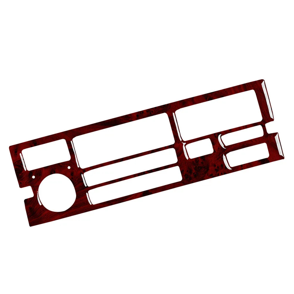Radio CD Panel Cover Trim for BMW 3 Series E36 (1994-1996) Wood Red