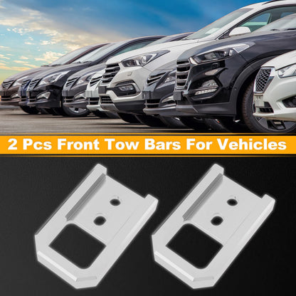 Tow Bars for Toyota Tacoma (2024–2026) - Front Tow Hook, Silver Tone