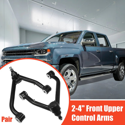 2-4" Front Upper Control Arm Lift Kit for Chevy Silverado 1500