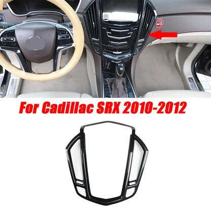 2 x Carbon Fiber Console Panel Cover for Cadillac SRX (2010–2012)