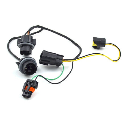 2 x Headlight Wiring Harness for Chevrolet Silverado 1500 HD (2007–2013)