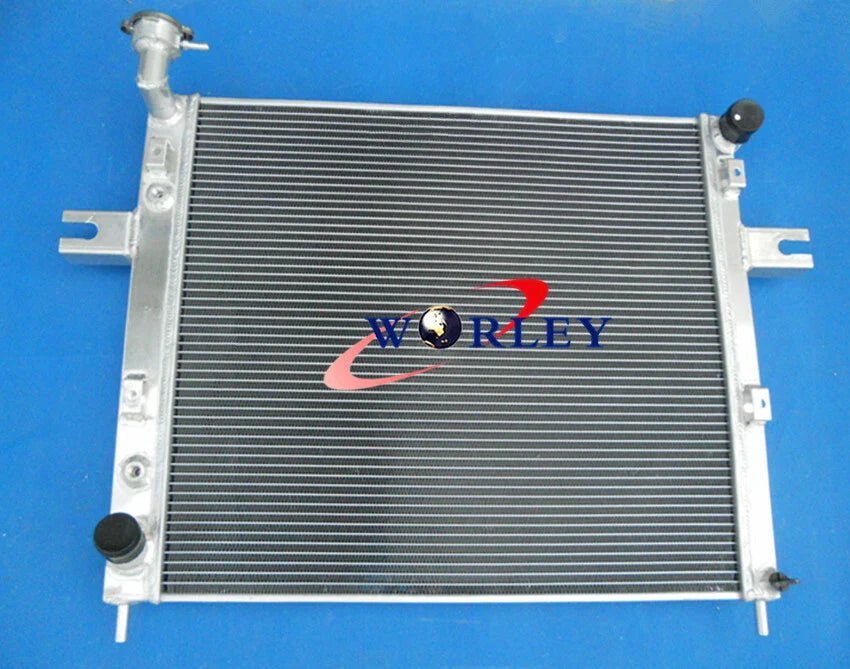 Aluminum Radiator + Fan for Jeep Grand Cherokee 4.0L L6 (1999-2005)