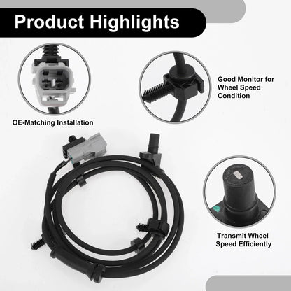 ABS Wheel Speed Sensor for Dodge Ram (2010-2018) - 1 x Rear Left/Right
