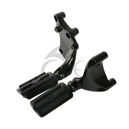 Black Rear Footpeg Mount Bracket for Harley Sportster (2014-2022)