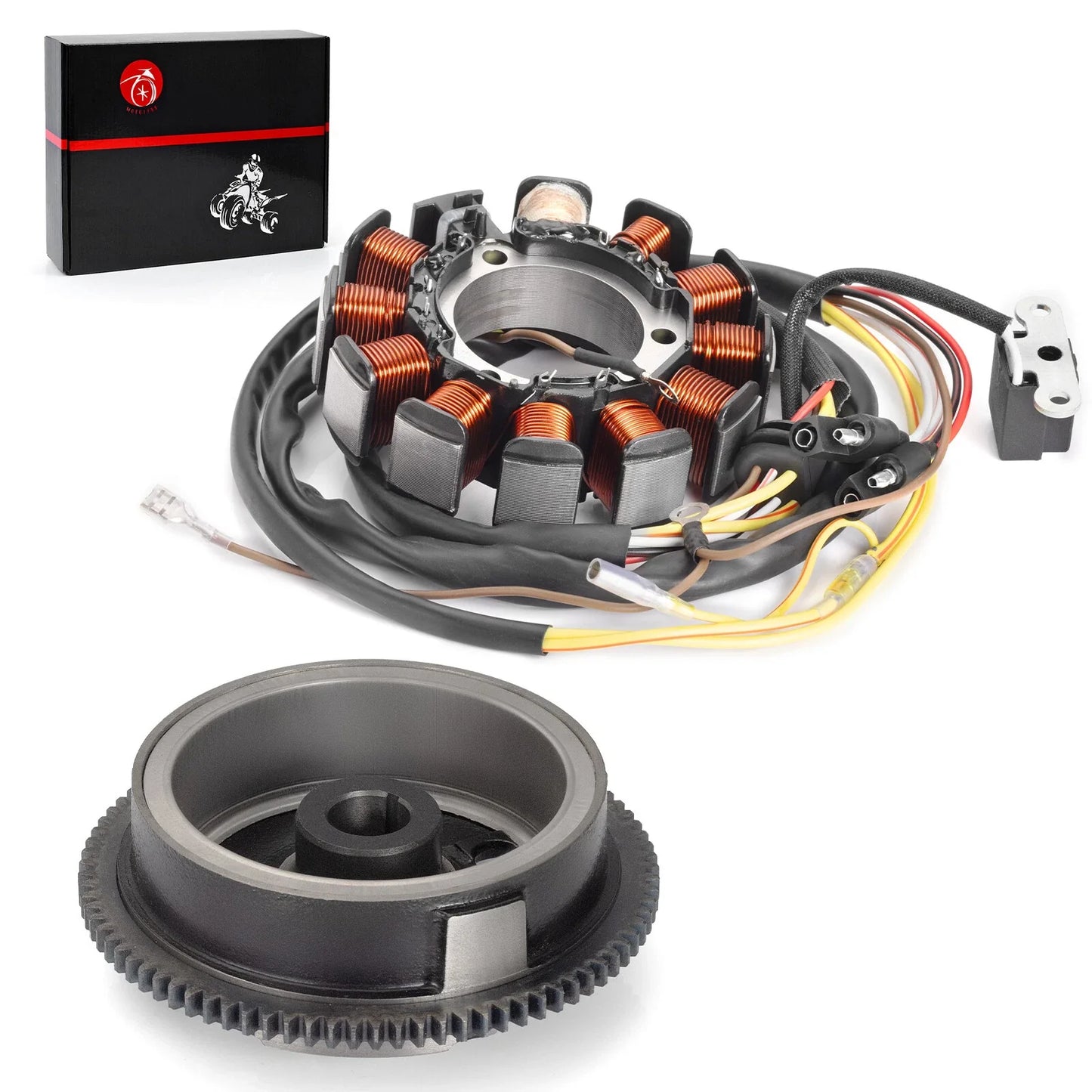 Stator + Flywheel Rotor for Polaris Sportsman 500 RSE DUSE HO 6X6 (2000–2002)