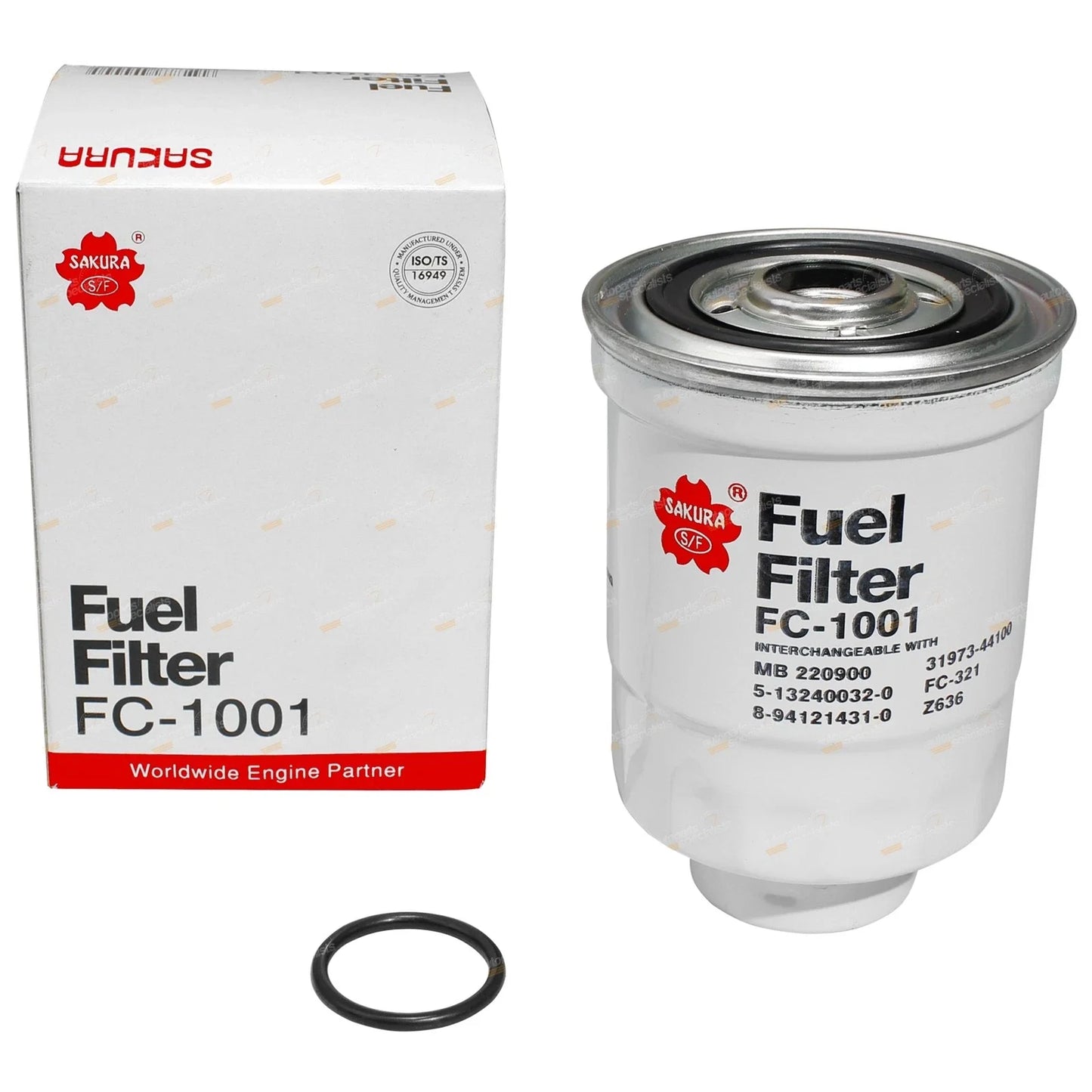 Diesel Fuel Filter 4cyl 2.5L for Mitsubishi Triton Ute ME MF MG (1986-1990)