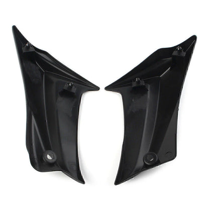 Black Air Duct Tube Covers for KAWASAKI Ninja ZX6R ZX636D/C (2005-2006)