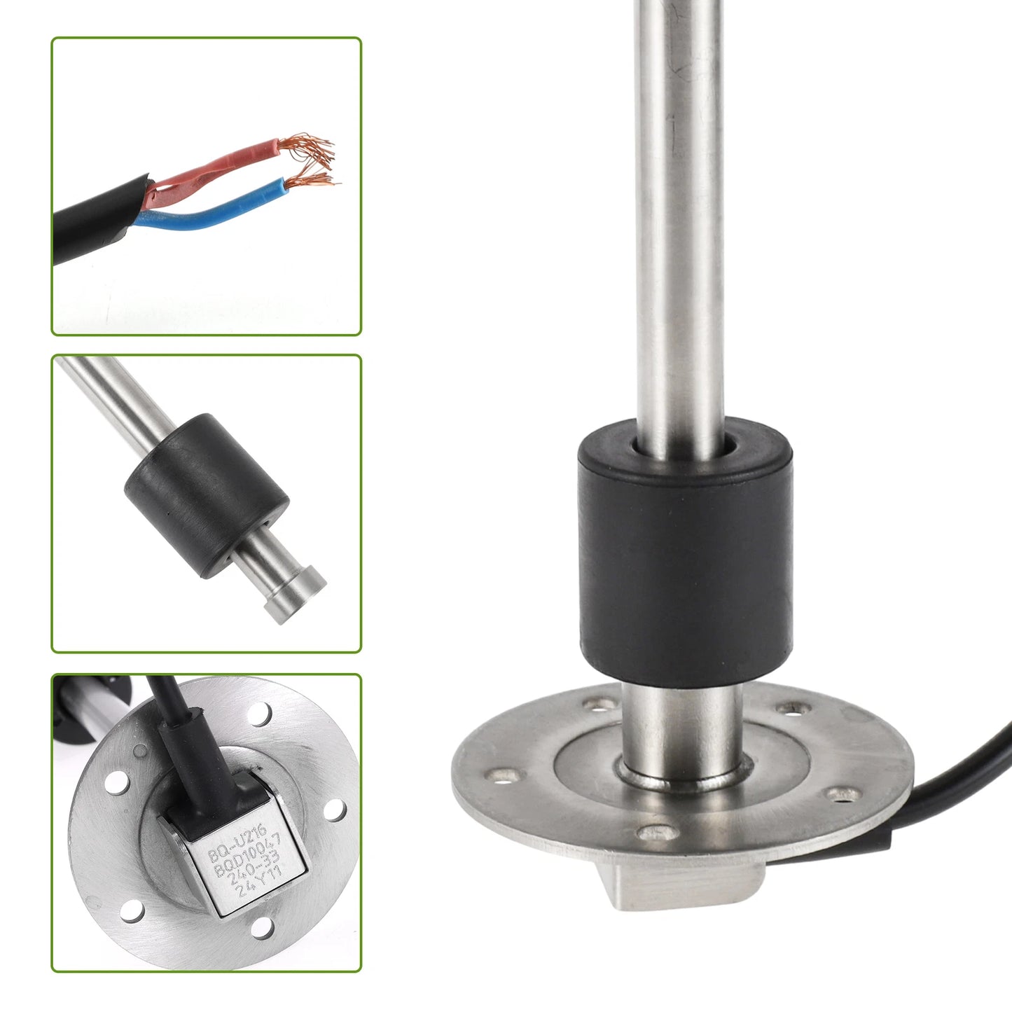 Fuel Sending Unit and Gauge Kit 240-33 Ohm for Boat Car Vehicle