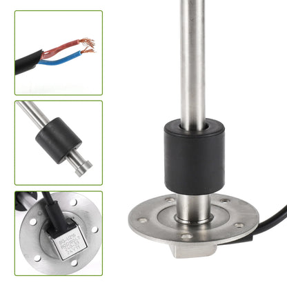 Fuel Sending Unit and Gauge Kit 240-33 Ohm for Boat Car Vehicle