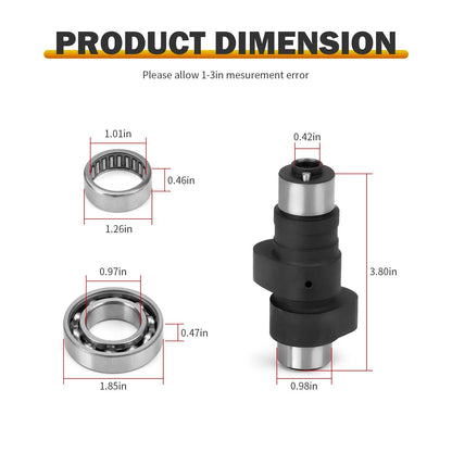 Camshaft Assembly Bearings for Yamaha Wolverine 350 4x4 YFM350F (1995–2005)