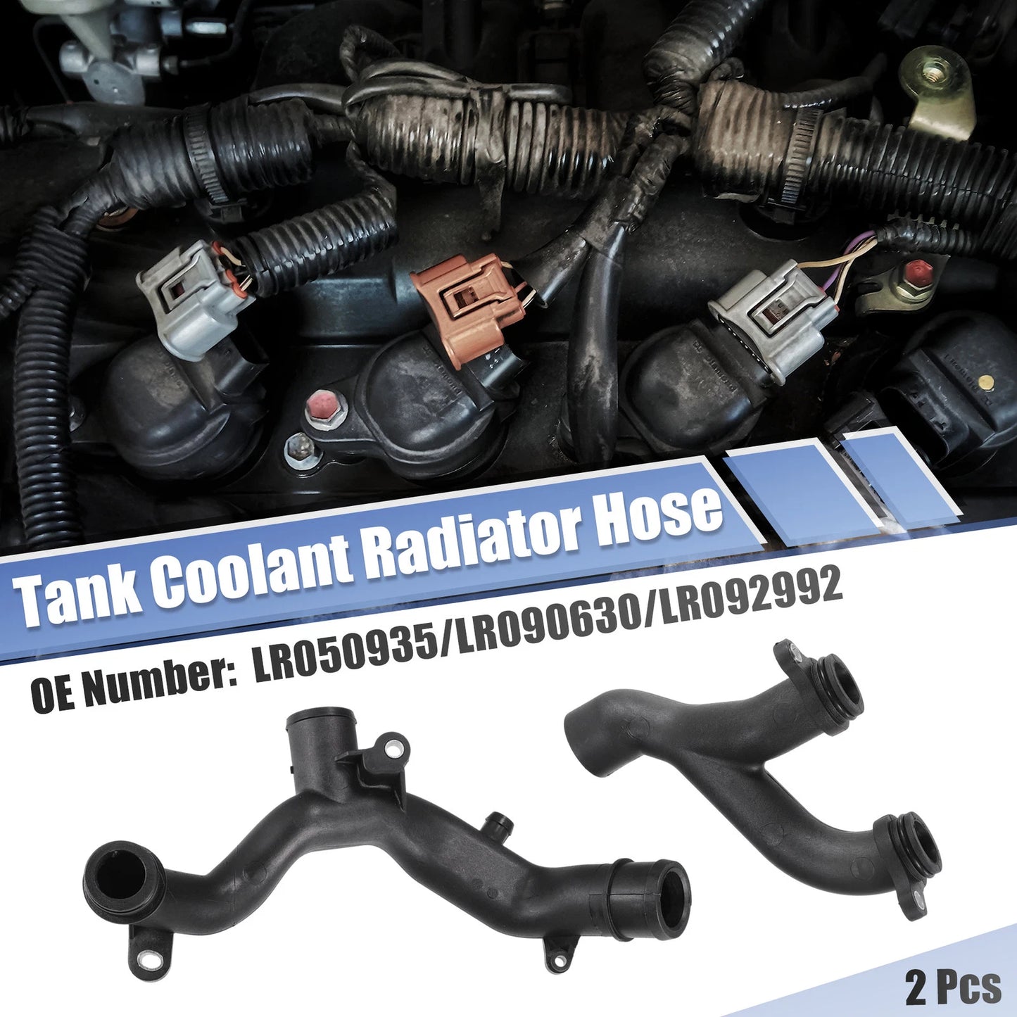 Heater Hose Radiator Tank Pipe for Land Rover Range Rover (2010–2015) No.LR050935