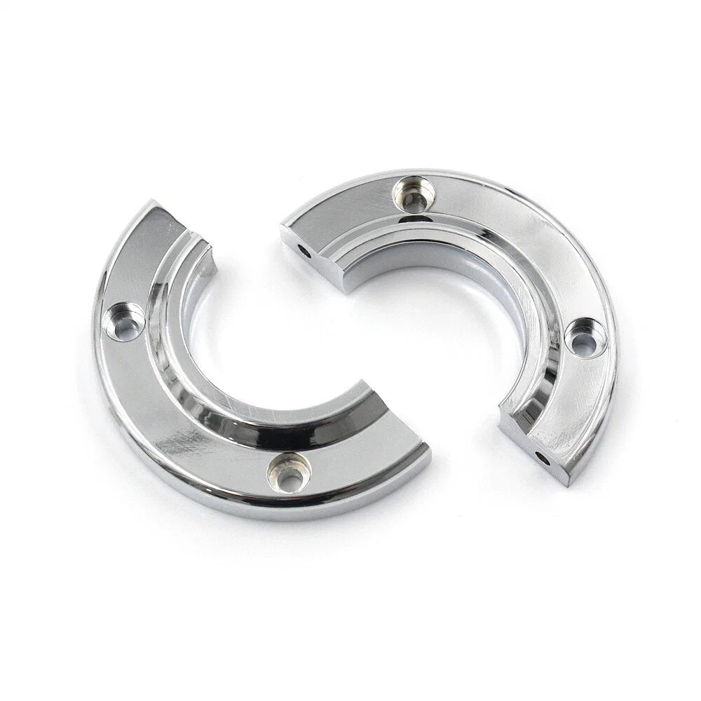 2" Aluminum Alloy Swivel Steering Column Floor Mount Chrome for SBC BBC