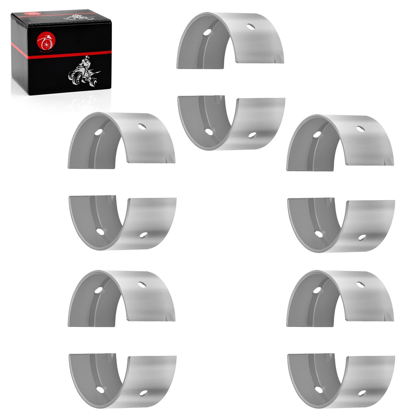 10PCS Crankshaft Main Bearings for Yamaha WaveRunner 1800 (2002–2023)