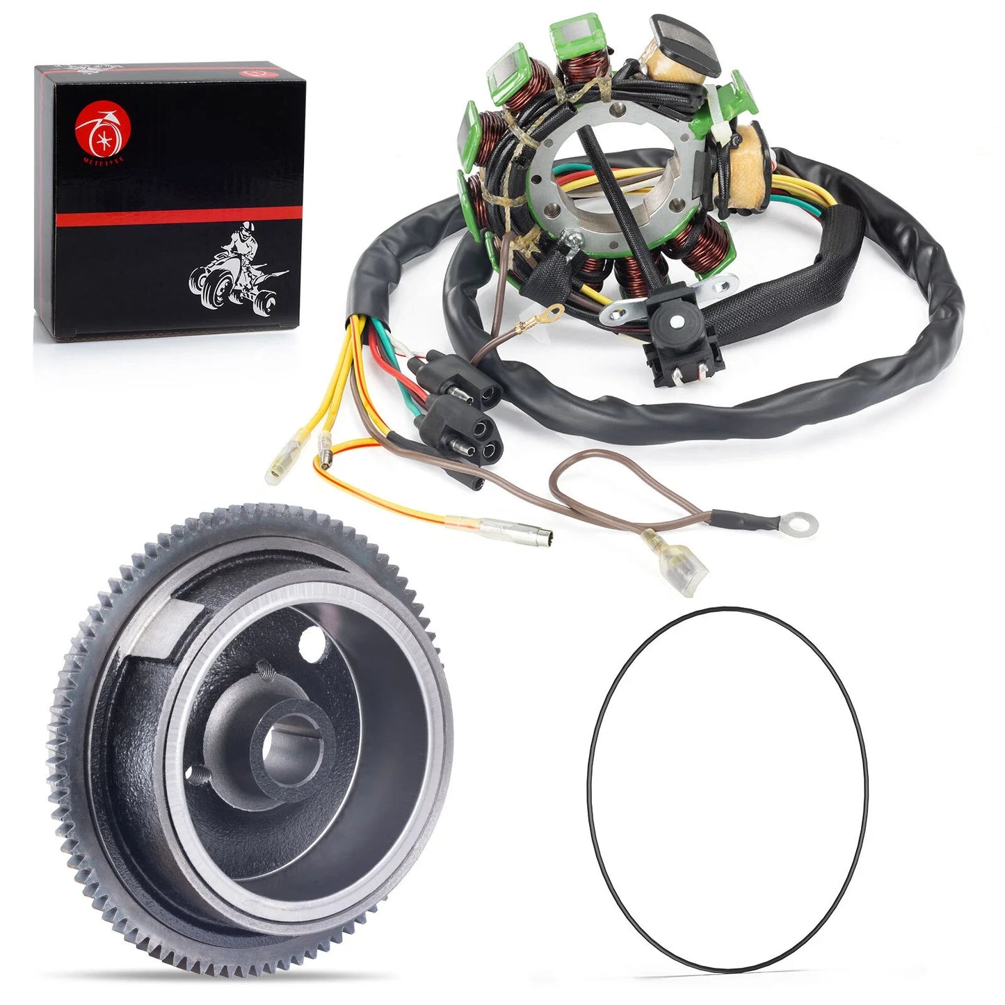 Stator And Flywheel Rotor Assy 2X4/4X4/6X6 for Polaris Magnum (1995–1998)