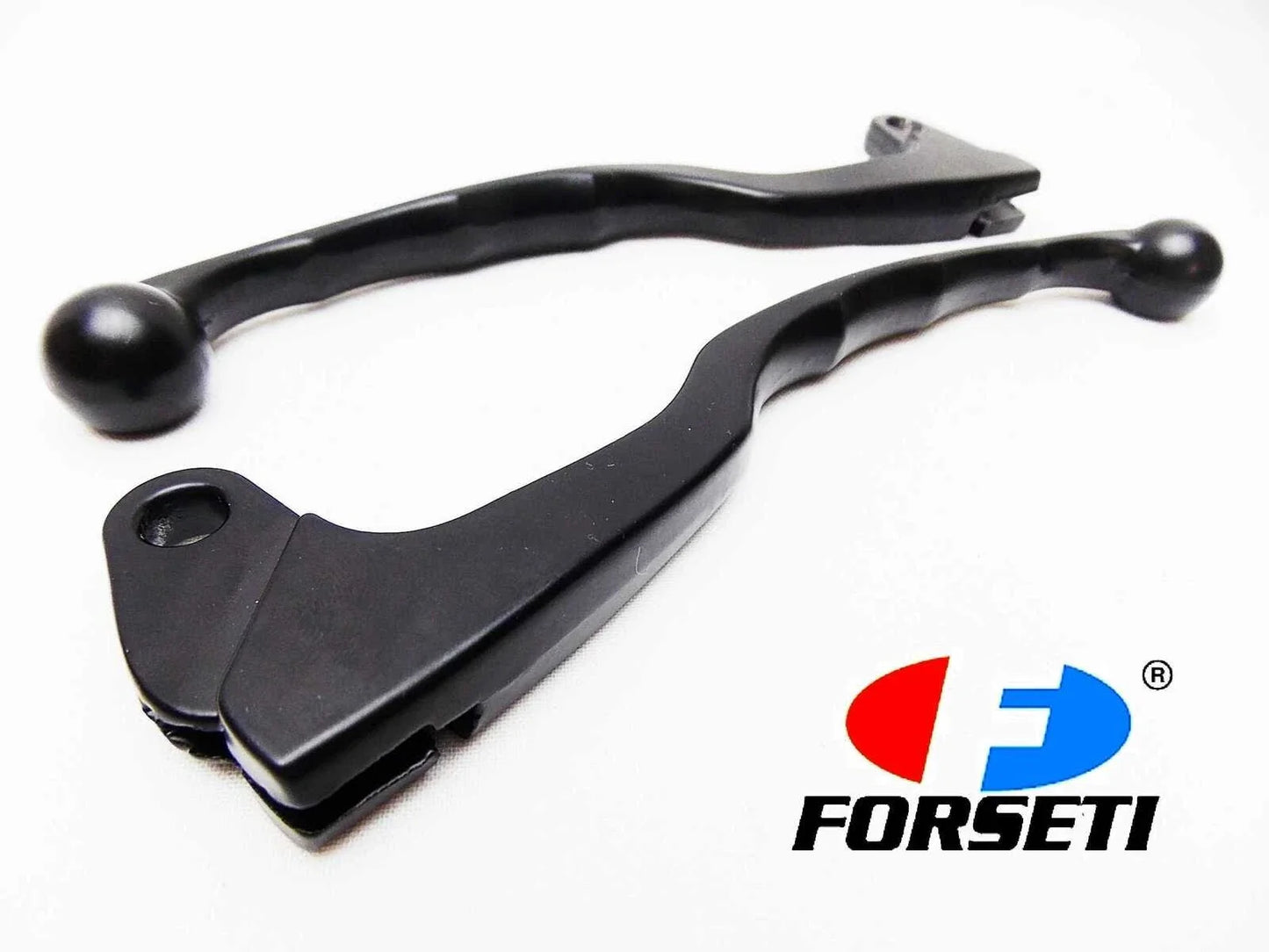 Black Forseti Front Brake & Clutch Lever Set for Yamaha YZ125 (1977-1980)