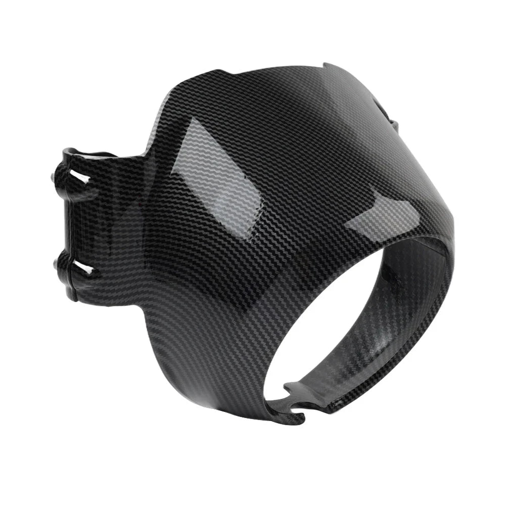 Windshield Headlight Bezel Upper Fairing Carbon Fibre for Indian Scout (2015-2023)