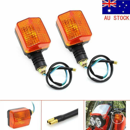 4PCS Turn Signal Blinker Lights for Honda XL250R XL350R XL600R (1983-1987)