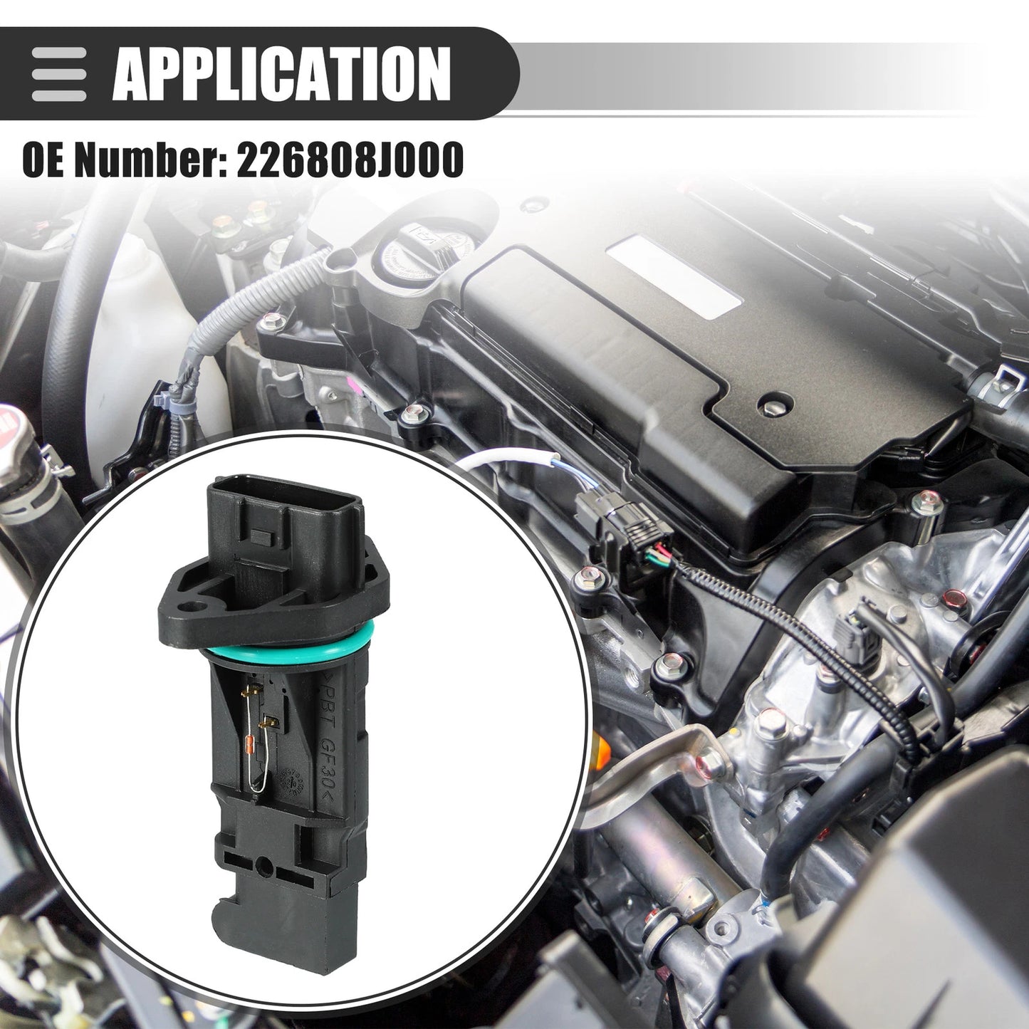 Air Flow Sensor Meter for Nissan Sentra (2002–2004) No. 22680-8J000
