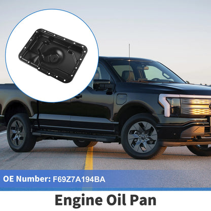 Engine Oil Pan No.F69Z7A194BA for Ford Explorer (1991–2001) Iron Black