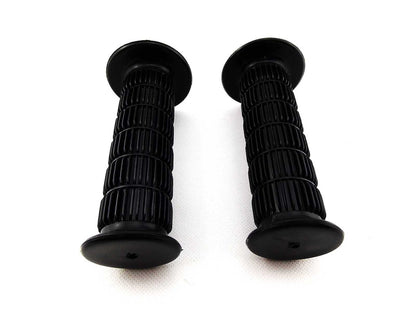Set of 2 Black Hand Grips for Suzuki RV125 (1972–1981)