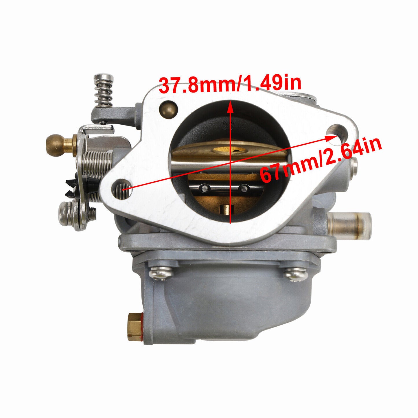 Carburetor for Yamaha 2-Stroke 60HP E60M T60 Outboard (1990–1999)