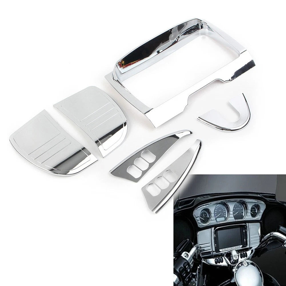 Dash Fuel Tank Console Cover for Harley Touring Road Street Glide CVO (2023–2025)