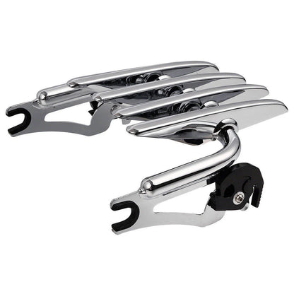 Detachable Backrest Sissy Bar Luggage Rack for Harley Touring (2014-2025)
