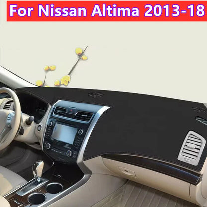 Leather Dashboard Cover / Mat for Nissan Altima (2013–2018)