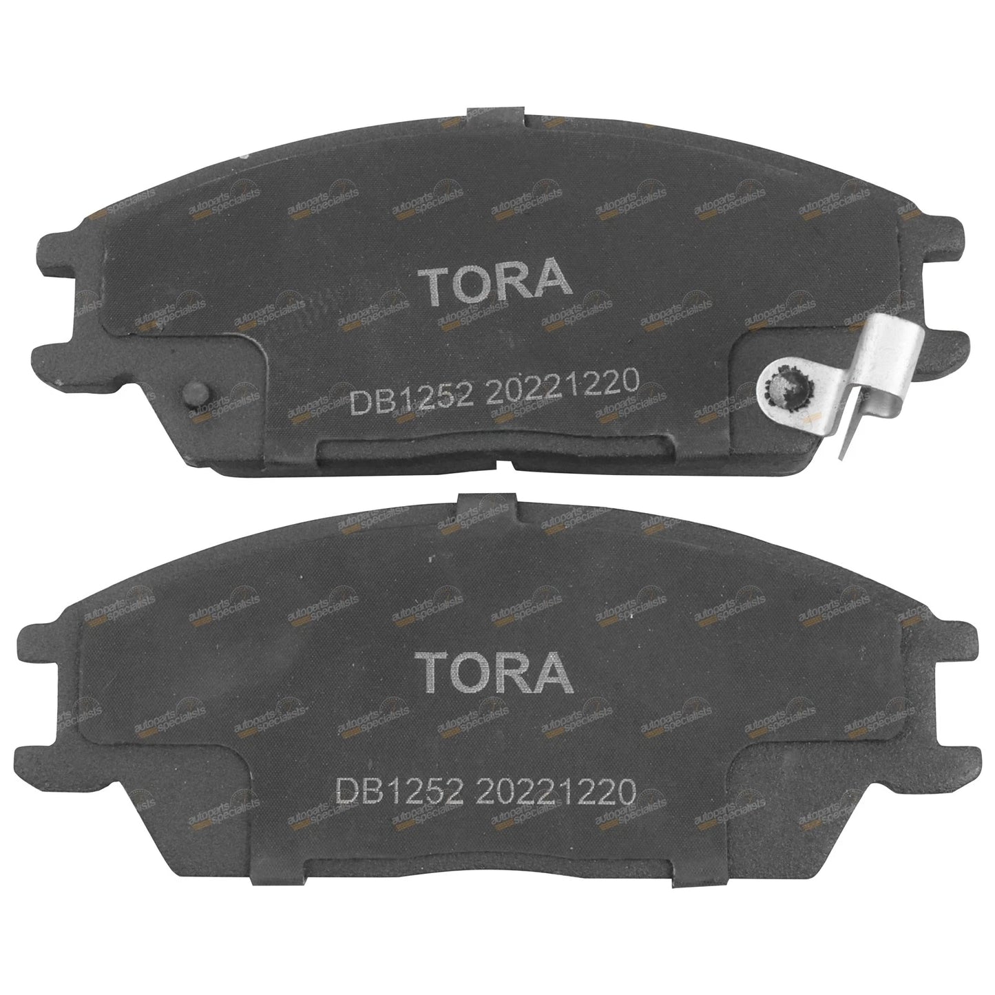 Front Disc Brake Pad Set for Hyundai S Coupe (1990–1992)