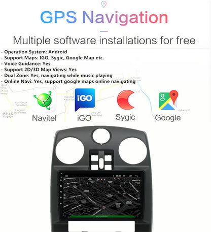 9" Stereo Radio GPS Navi Head Unit for Chrysler PT Cruiser (2006-2010)