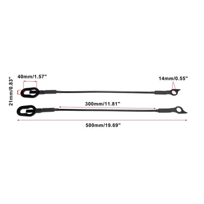 Rear Tailgate Cables Support for Dodge Ram 1500 2500 3500 (1994-2002)